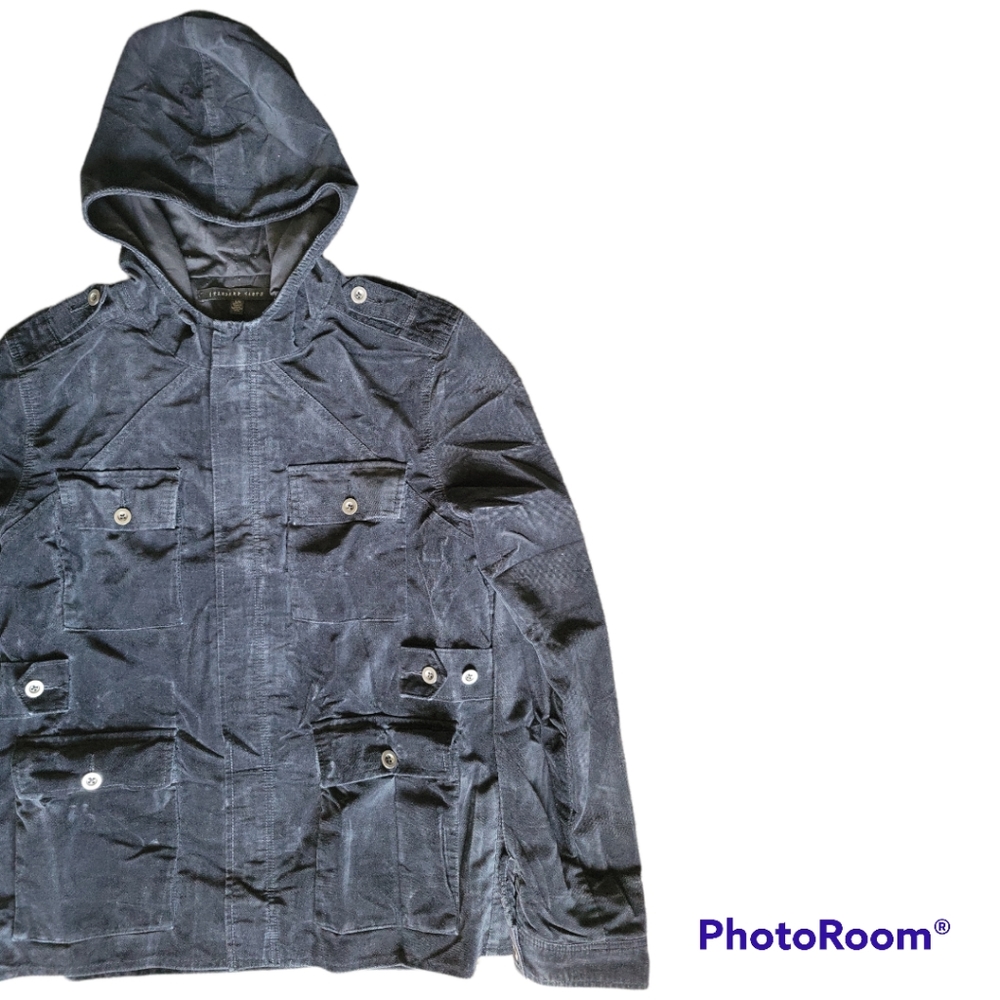 Standard Cloth Black Hooded Jacket
